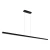 Lampa liniowa wisząca 15W 120cm czarna CCT 1257 - Decorativi