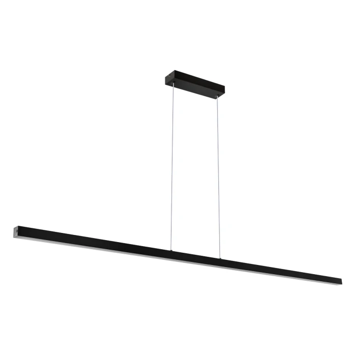 Lampa liniowa wisząca 15W 120cm czarna CCT 1257 - Decorativi
