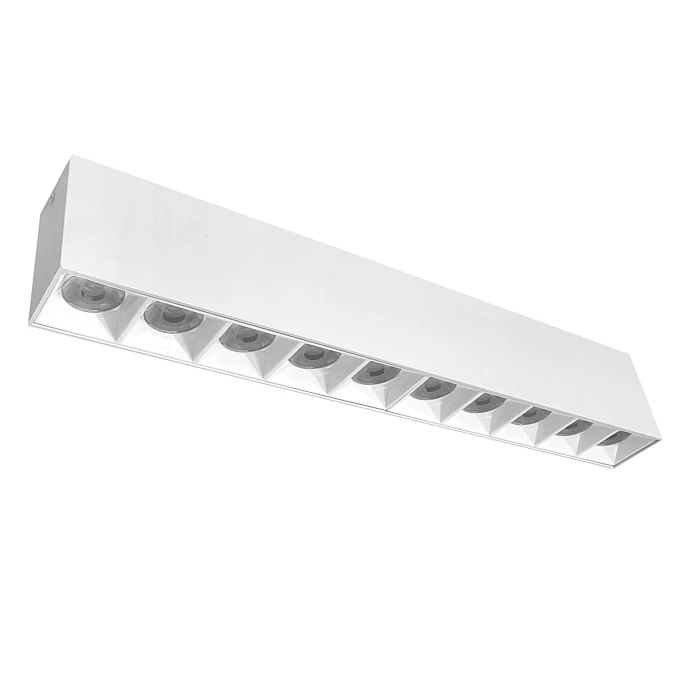 Lampa liniowa natynkowa 30W 3000K biała 1348 - Decorativi