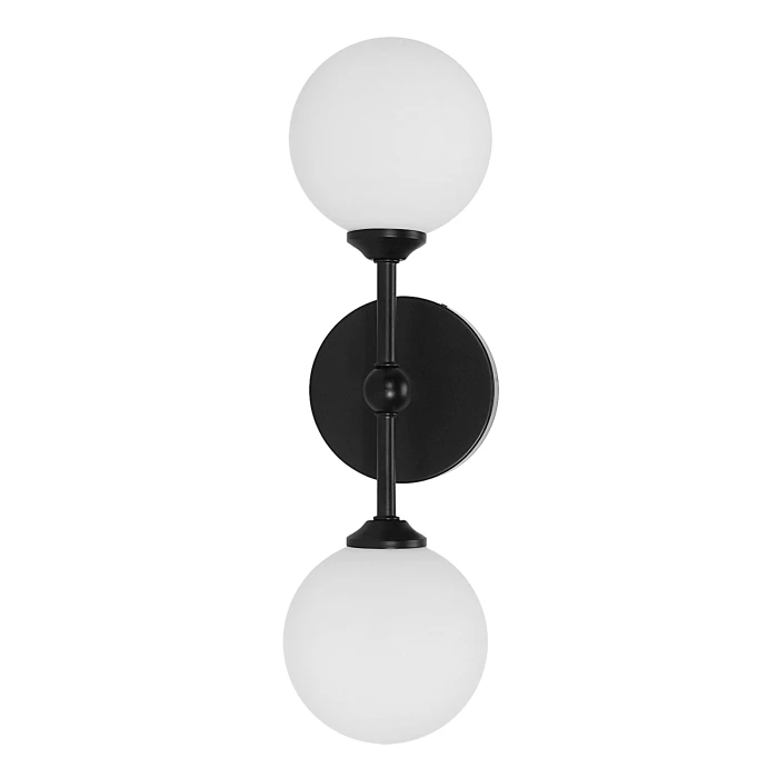 Kinkiet Belgrado + Kule 2xG9 czarny 1243 - Decorativi