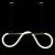Lampa designerska na pilota Snake LED wężyk 21,5W 605 - Decorativi