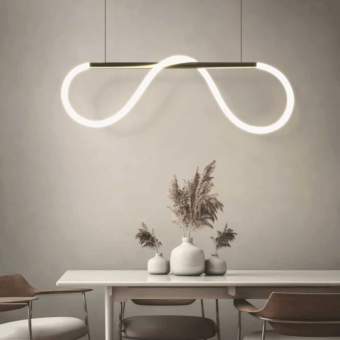 Lampa designerska na pilota Snake LED wężyk 21,5W 605 - Decorativi