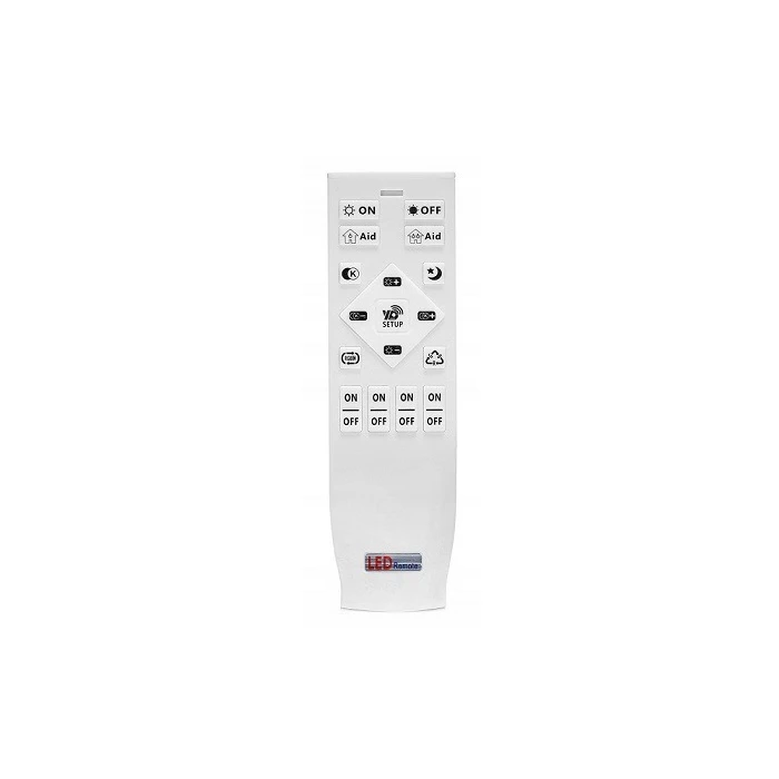 Lampa wisząca designerska na pilota LED 60W czarna 838 - Decorativi